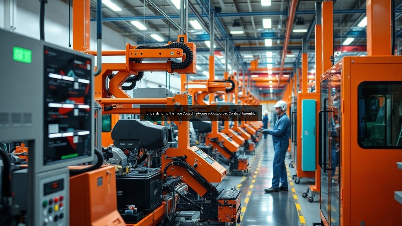 lean manufacturing services from contract assembly manufacturer costs contract manufacturer outsource